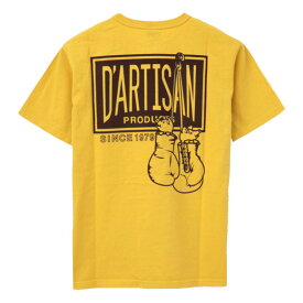 ●ステュディオ・ダルチザン STUDIO D'ARTISAN USAコットンプリントTシャツ [D'ARTISAN PRODUCTS] 8115B メンズ 日本製 半袖