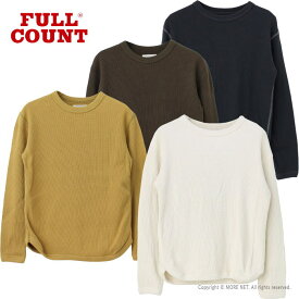 フルカウント FULLCOUNT ヘビーウェイトワッフルサーマルTシャツ 5964 メンズ 日本製 長袖 無地