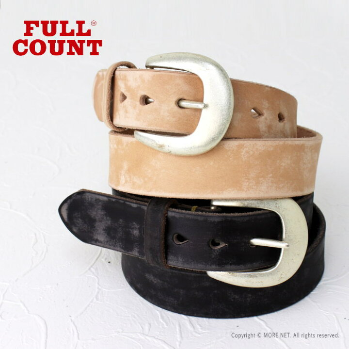 楽天市場】フルカウント FULLCOUNT ワイルドレザーベルト 6210 メンズ 