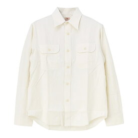 シュガーケーン SUGAR CANE ホワイトシャンブレーワークシャツ SC27851 メンズ 日本製 長袖 2024春夏