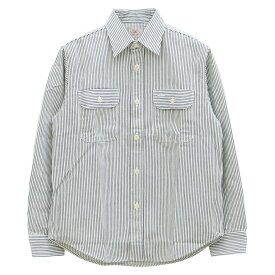 シュガーケーン SUGAR CANE ヒッコリーストライプワークシャツ SC27853 メンズ 日本製 長袖 2024春夏