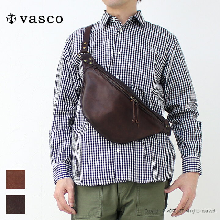 楽天市場】☆ヴァスコ vasco レザーウエストバッグ VS-243L メンズ 