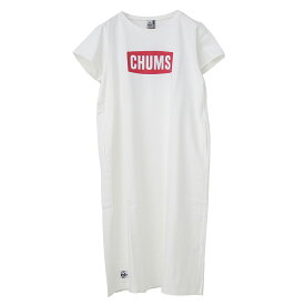 チャムス CHUMS チャムスロゴドレス CH18-1259 2024春夏 Tシャツ ワンピース ロゴ トップス レディース