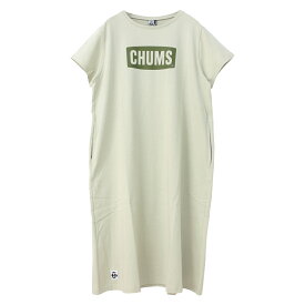チャムス CHUMS チャムスロゴドレス CH18-1259 2024春夏 Tシャツ ワンピース ロゴ トップス レディース