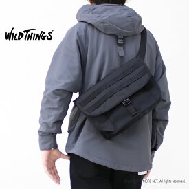 ワイルドシングス WILDTHINGS ポリーコーデュラ ミニメッセンジャーバッグ WT380-3407 メンズ レディース ショルダーバッグ 鞄 カバン