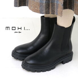 [SALE セール] モヒ MOHI サイドゴアレザーブーツ 22031 ショートブーツ 牛革 靴 レディース [返品・交換不可]
