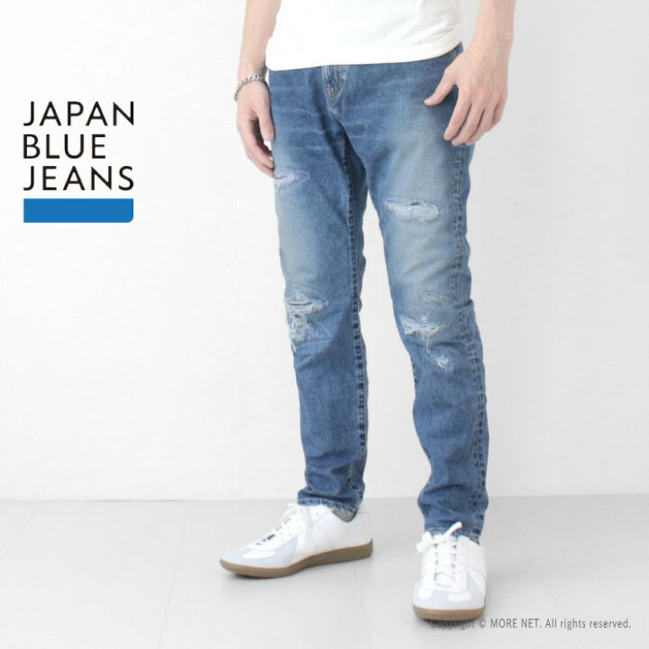 ジャパンブルージーンズ サンタモニカ ダメージデニムパンツ JAPAN BLUE JEANS(ジャパンブルージーンズ) / SANTA MONICA/ ダメージ/デニムパンツ/ボトム/34/デニム/インディゴ/JB2301 | 古着の販売・通販ならセカンドストリート BLUE JEANS ダメージデニムパンツ