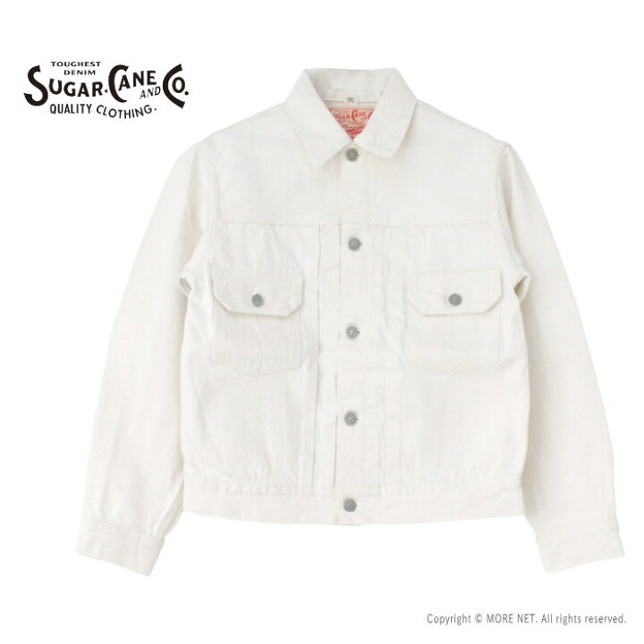 楽天市場】シュガーケーン SUGAR CANE 13ozホワイトデニムジャケット 