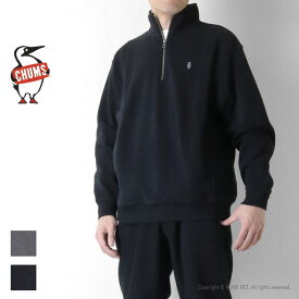 チャムス CHUMS トラウトボーンハーフジップトップ CH00-1537 メンズ スウェット ヘリンボーン 2025秋冬
