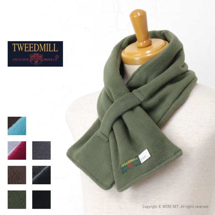 TWEEDMILL イギリス製 Fleece Mafler / Mini Blanket（ツイードミル 