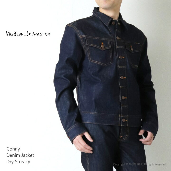 楽天市場】ヌーディージーンズ NUDIE JEANS デニムジャケット CONNY 