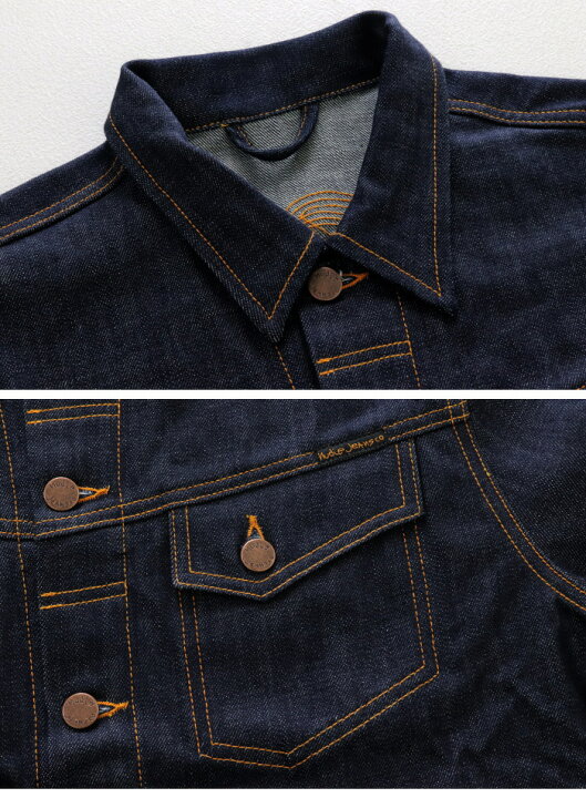 楽天市場】ヌーディージーンズ NUDIE JEANS デニムジャケット CONNY 