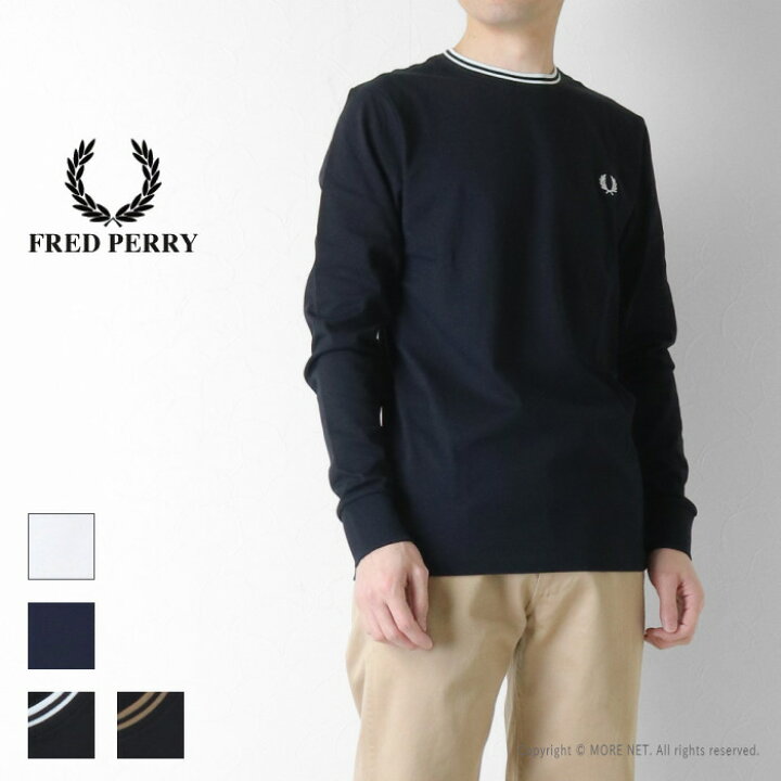 FRED PERRY」 長袖Tシャツ X-LARGE ブラック系その他 メンズ 楽天市場 