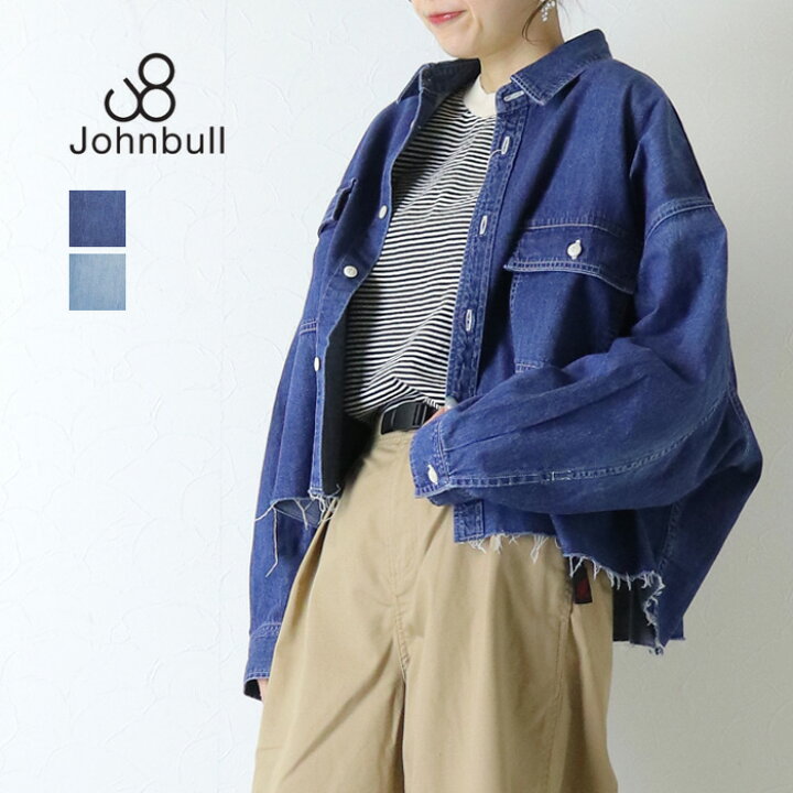 楽天市場】□ジョンブル JOHNBULL デニムクロップドシャツ JL261S06 
