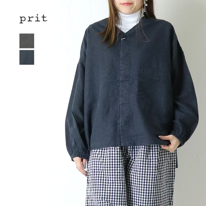 楽天市場】[35%OFF] プリット prit リネンコットン交織平織ピグメント 