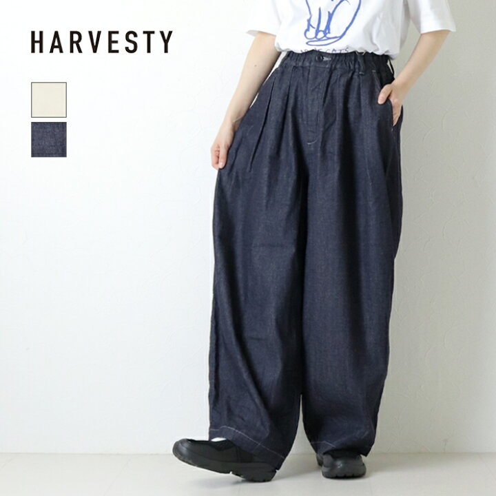 楽天市場】ハーベスティ HARVESTY 8ozデニムサーカスパンツ A12611 