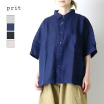 楽天市場】prit プリット リネン（シャツ・ブラウス｜トップス 