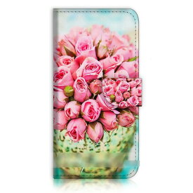 【送料無料】 スマホケース 手帳型 薔薇 バラ 花柄 フラワー iPhone Galaxy iPod iPad Xperia Huawei Nexus LG HTC OPPO スマートフォン カバー カードケース 【受注生産】