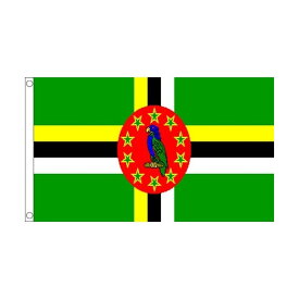 【送料無料】 国旗 ドミニカ国 北アメリカ 150cm × 90cm 特大 フラッグ 【受注生産】