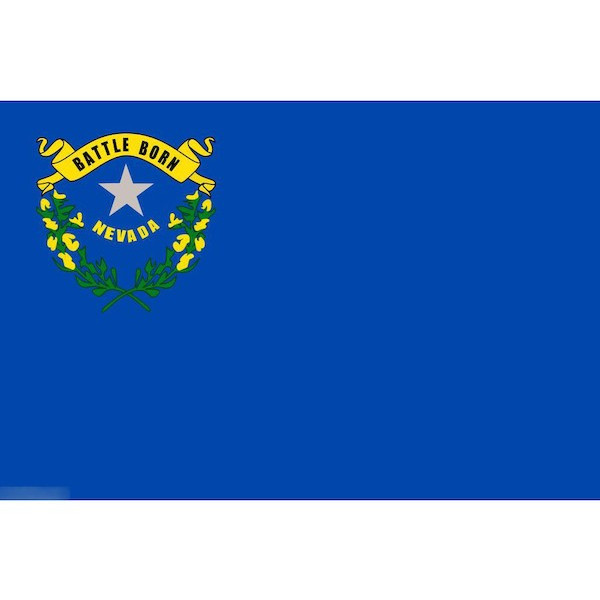 ゆうメール 送料無料 国旗 アメリカ ネバダ州 州旗 受注生産 新作通販 × 90cm 150cm メーカー公式ショップ フラッグ 特大