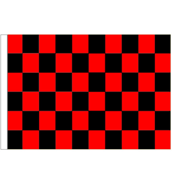ゆうメール 送料無料 国旗 チェッカーフラッグ レース旗 赤 いラインアップ 黒 レッド 受注生産 ブラック 150cm 90cm フラッグ 特大 × 即納最大半額