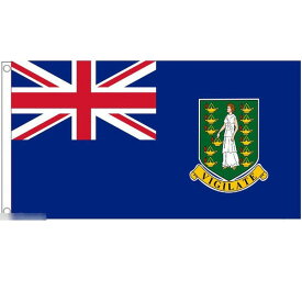 【送料無料】 国旗 イギリス領 ヴァージン諸島 バージン 150cm × 90cm 特大 フラッグ 【受注生産】