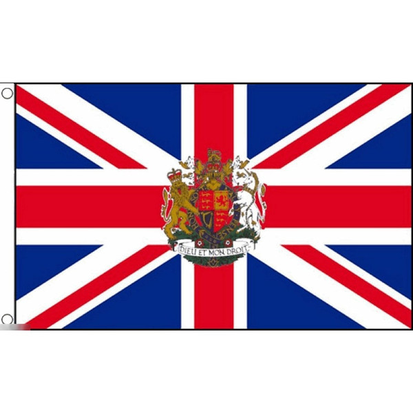 【送料無料】 国旗 イギリス 英国 ユニオンジャック 国章 紋章 150cm × 90cm 特大 フラッグ 【受注生産】 | セレクトショップ BUY  MORE