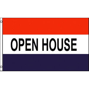 【送料無料】 国旗 オープンハウス 内覧会 マイホーム マンション 一戸建て 建売住宅 のぼり旗 150cm × 90cm 特大 フラッグ 【受注生産】