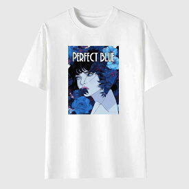【カスタマイズ可】Perfect Blue パーフェクトブルー 今敏 Kon Satoshi Paprika 復古 アニメ 漫画 Tシャツ メンズ レディースTシャツ 夏服 スポーツ プリント 半袖 ゆったり 男女兼用 大きいサイズ 肌着