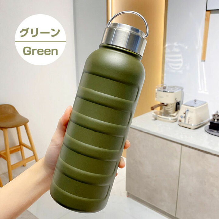 楽天市場 一部短納期 送料無料 水筒 1リットル 直飲み 洗いやすい 直飲み 漏れ防止 熱湯 おしゃれ 広口 ステンレスボトル おしゃれ 1l マグボトル 保冷 保温 シンプル マイボトル スポーツ アウトドア More Cherie楽天市場店