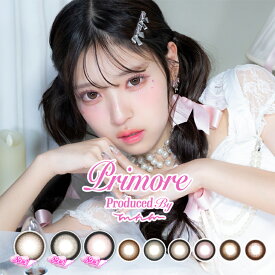 カラコン 【当日発送】 プリモア ワンデー【1箱10枚入】度あり 度なし 15.0mm MINAMI 1day 1日 UVカット 低含水 カラー コンタクト