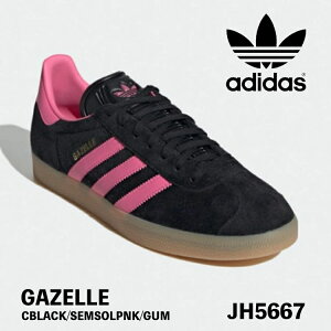AfB_X IWiX Xj[J[ K[ fB[X adidas Originals GAZELLE JH5667 CBLACK/SEMSOLPNK/GUM ubN sN K  EBY V[Y
