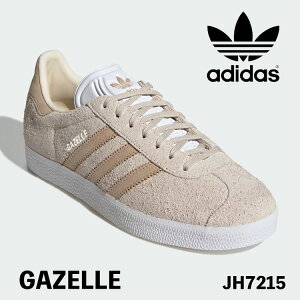 AfB_X IWiX Xj[J[ K[ adidas Originals Gazelle Women JH7215 Wonder White / Magic Beige / Cloud White V[Y fB[X p