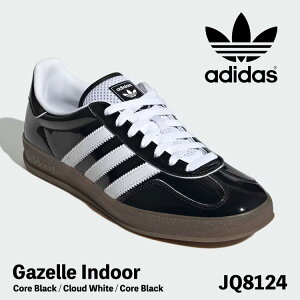 AfB_X IWiX Xj[J[ adidas Originals Xj[J[ Gazelle Indoor JQ8124 K[ ChA Core Black / Cloud White / Core Black EBY fB[X V[Y