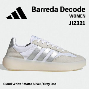 AfB_X Xj[J[ WOMEN adidas Barreda Decode o_ fR[h JI2321 fB[X Cloud White / Matte Silver / Grey One zCg Vo[ O[ V[Y