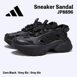AfB_X T_ adidas Sneaker Sandal Xj[J[T_ JP8896 Core Black / Grey Six / Grey Six ubN O[ X|[cEFA Y fB[X V[Y
