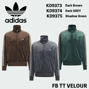 AfB_X xA gbNgbv adidas Originals FB TT VELOUR / t@C[o[h gbNgbv xA KD9373 KD9374 KD9375 Dark Brown _[NuE Grey O[ Shadow Green VhE O[