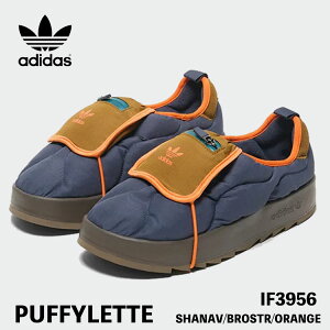 AfB_X IWiX Xj[J[ adidas Originals PUFFYLETTE ptBb^ IF3956 SHANAV/BROSTR/ORANGE ~pV[Y Mens Womens
