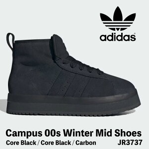 AfB_X Xj[J[fB[X ~pXj[J[ adidas Xj[J[ fB[X Campus 00s Winter Mid Shoes Core Black / Core Black / Carbon JR3737 LpX 00S EB^[~bh V[Y ubNEB