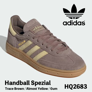 AfB_X IWiX Xj[J[ adidas Originals Xj[J[ HANDBALL SPEZIAL HQ2683 nh{[ XycBA Y fB[X Trace Brown / Almost Yellow / Gum eX uE Ag CG