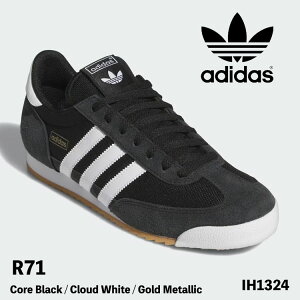 AfB_X IWiX Xj[J[ R71 adidas Originals R71 IH1324 Core Black / Cloud White / Gold Metallic V[Y Y fB[X jp p