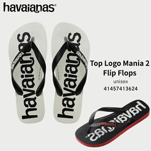 Havaianas �r�[�`�T���_�� �n���C�A�i�X �r�[�T�� Top Logo Mania 2 Flip Flops �g�b�v���S�}�j�A2 �t���b�v �t���b�v WHITE / RUBY RED �z���C�g ���r�[���b�h HAVU261MSFF010WH