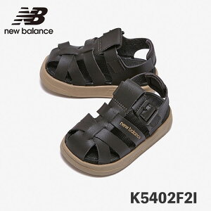 �j���[�o�����X �T���_�� �L�b�Y �q�ǂ��p �q���p New Balance KIDS K5402F2I BROWN �u���E��