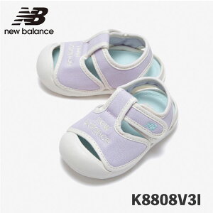 �j���[�o�����X �T���_�� �L�b�Y �q�ǂ��p �q���p New Balance KIDS K8808V3I VIOLET ���@�C�I���b�g