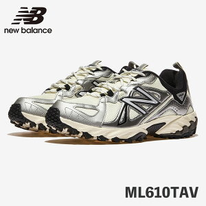 �j���[�o�����X 610 �X�j�[�J�[ New Balance 610 ML610TAV AV SILVER �V���o�[ / WHITE �z���C�g / GRAY �O���[ �V���[�Y