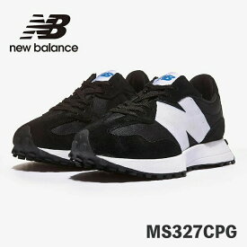 ニューバランス スニーカー 327 New Balance スニーカー 327 MS327CPG BALCK WHITE ブラック ホワイト シューズ【中古】未使用品