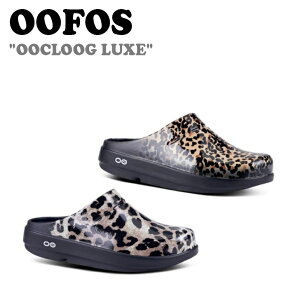 E[tHX T_ OOFOS fB[X OOCLOOG LUXE E[NbO NX RECOVERY SANDAL Jo[T_ CHEETAH `[^[ LEOPARD Ip[h V[Y