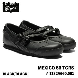 IjcJ^CK[ Xj[J[ Onitsuka Tiger MEXICO 66 TGRS LVR66 [WF[ # 1182A660.001 BLACK/BLACK. ubN ubN V[Y