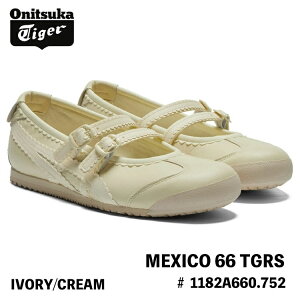 IjcJ^CK[ Xj[J[ Onitsuka Tiger MEXICO 66 TGRS LVR66 [WF[ # 1182A660.752 IVORY/CREAM AC{[ N[ V[Y