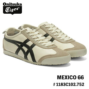 IjcJ^CK[ Xj[J[ Onitsuka Tiger MEXICO 66 LVR66 IVORY/BLACK AC{[ ubN # 1183C102.752 V[Y